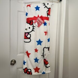 Hello Kitty Fourth of July Blanket